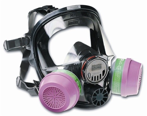 North by Honeywell 7600 Series Full Face Respirator - Small