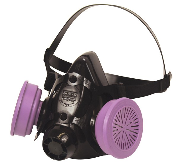 North by Honeywell 7700 Series Half Mask Respirator-Medium
