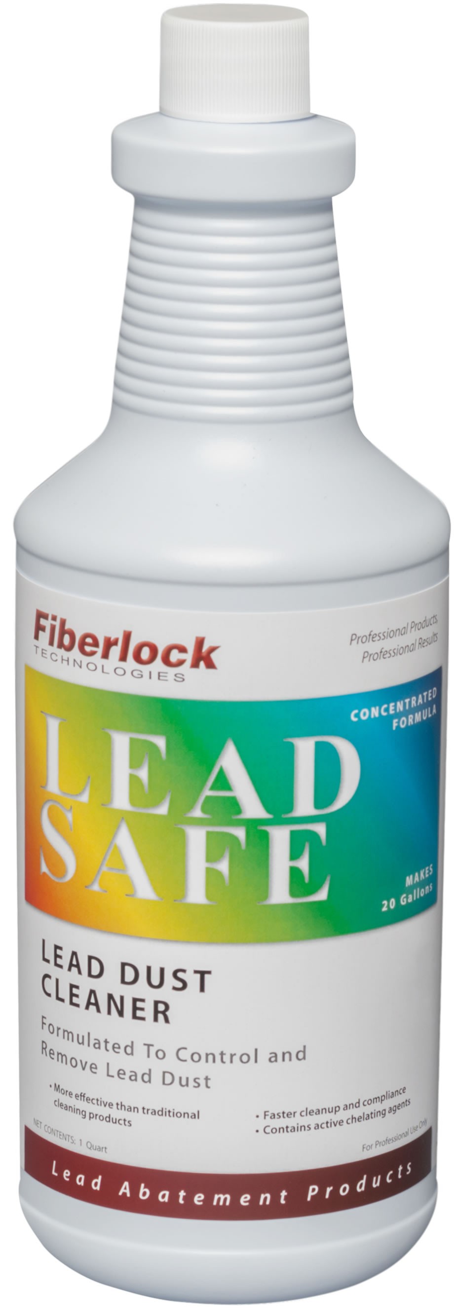 Fiberlock LeadSafe Cleaner - Lead Dust Cleaner, 1 qt. (12/case)