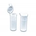 Corning Snap-Seal Plastic Sample Containers, Volume 120 mL, Diam. × H 68 mm × 52 mm
