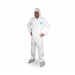 Tyvek Coverall Zipper Front, Hood, Boots, Elastic Wrist & Ankles S/M
